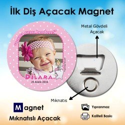 Yuvarlak diş buğdayı magneti   özel gün ikramınız için güzel ve kalıcı bir hatıradır.