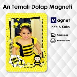 Arılı Magnet - Arı Konseptli Bebek Magneti