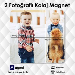 2 Fotoğraflı Kolaj Magnet Kod:kolaj10