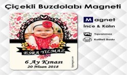 6 Ay Kınası İçin Magnetler