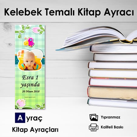 Kelebekli Güzel Kitap Ayraçları Kelebekli Güzel Kitap Ayraçları