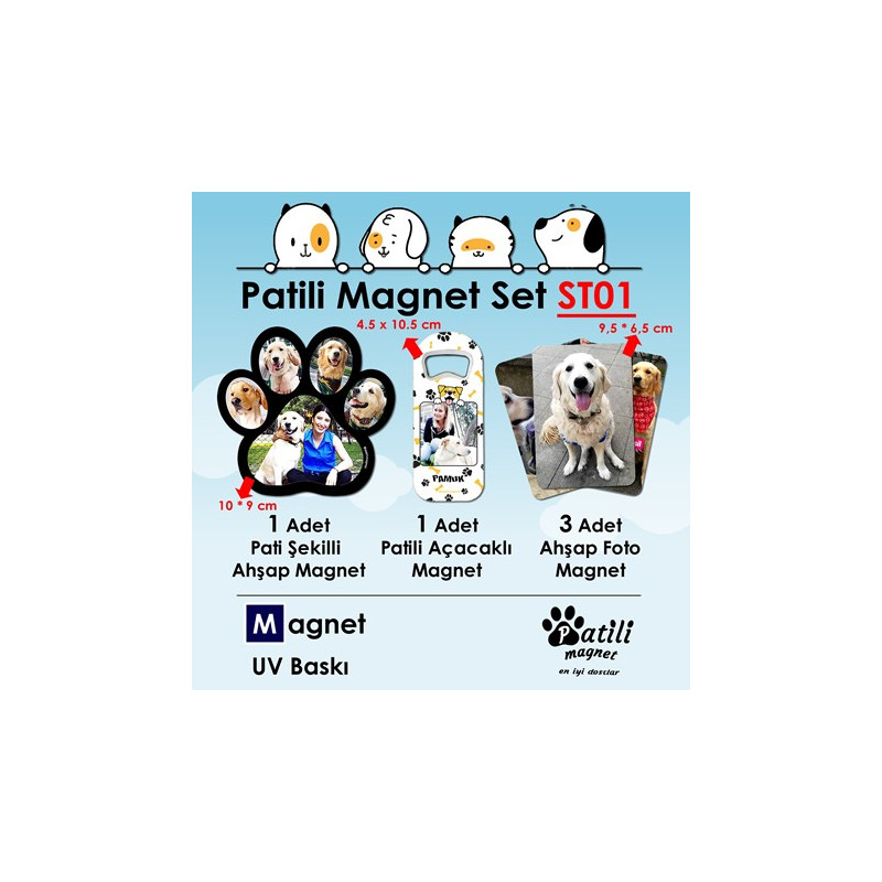 Patili Magnet Set ST01