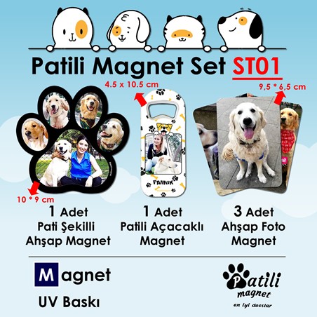 Patili Magnet Set ST01 Patili Magnet Set ST01
