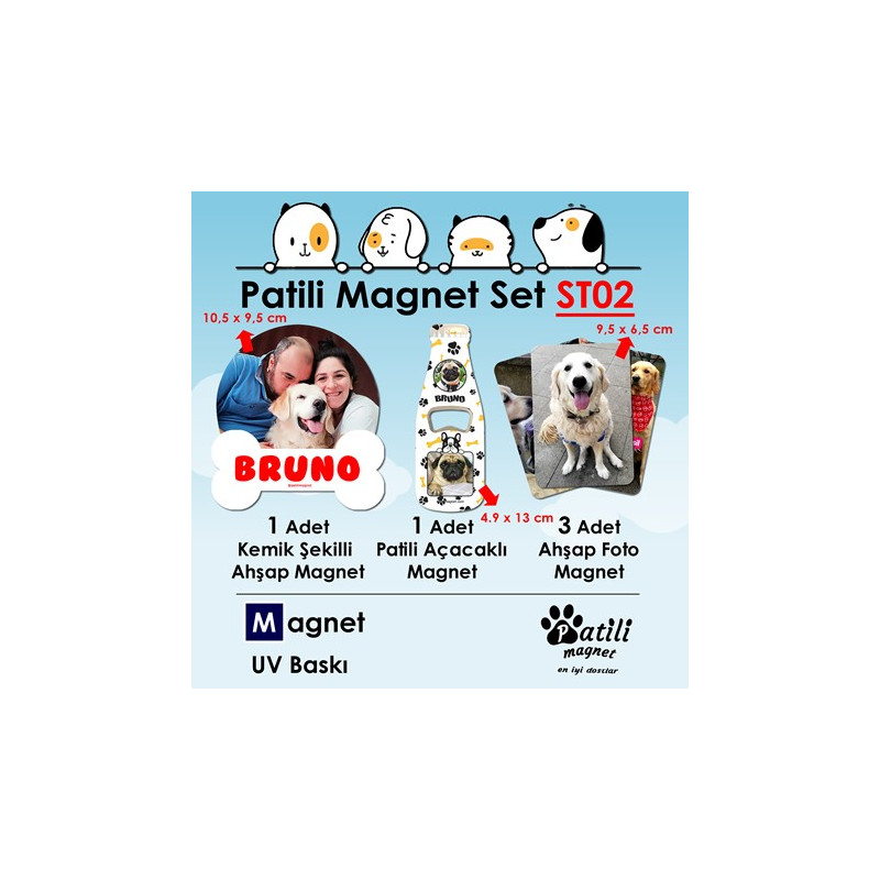 Patili Magnet Set ST02