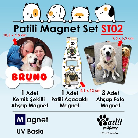 Patili Magnet Set ST02 Patili Magnet Set ST02