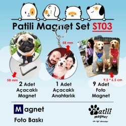 Patili Magnet Set ST03