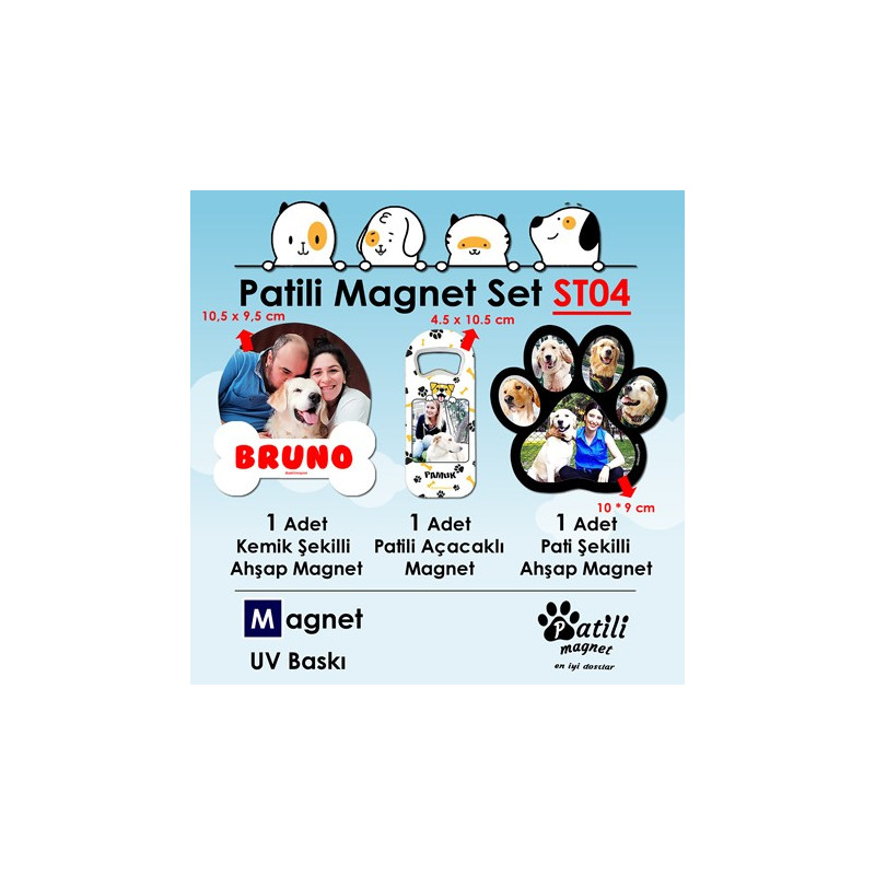Patili Magnet Set ST04