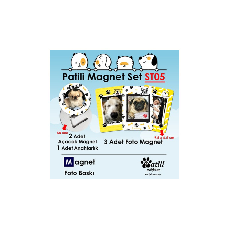 Patili Magnet Set ST05