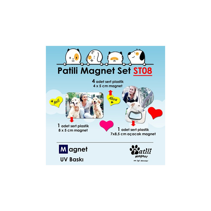 Patili Magnet Set ST08