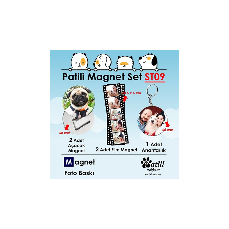 Patili Magnet Set ST09