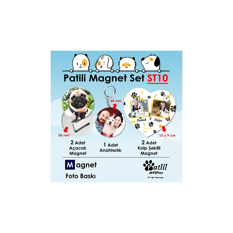 Patili Magnet Set ST10