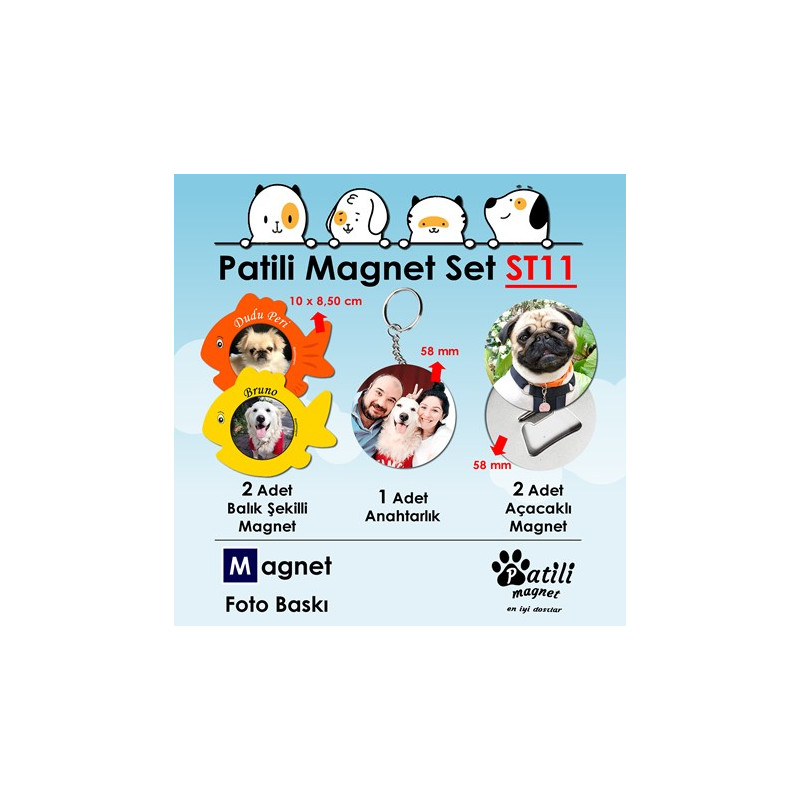 Patili Magnet Set ST11