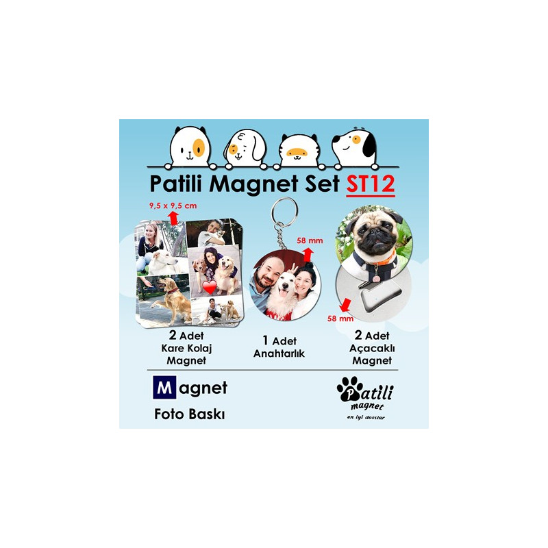 Patili Magnet Set ST12