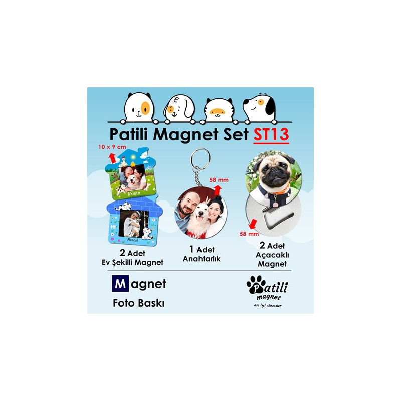 Patili Magnet Set ST13