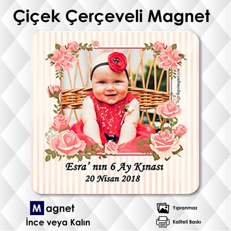 6 Ay Kınası İçin Magnet