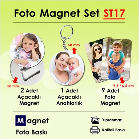 Resimli Magnet Seti SET17