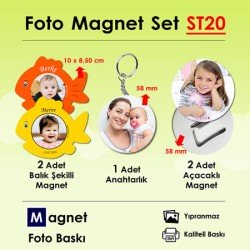 Resimli Magnet Seti SET20