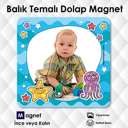 Ahtapotlu Yıldızlı Magnet