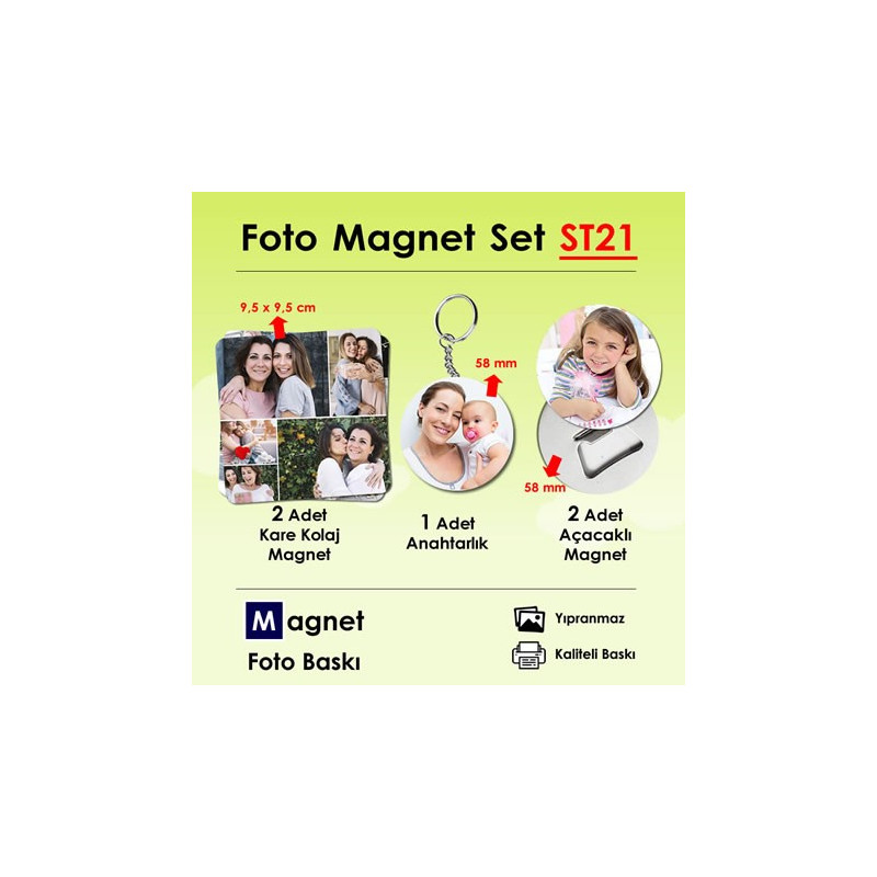 Resimli Magnet Seti SET21