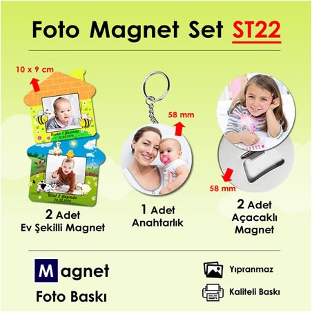 Resimli Magnet Seti SET22