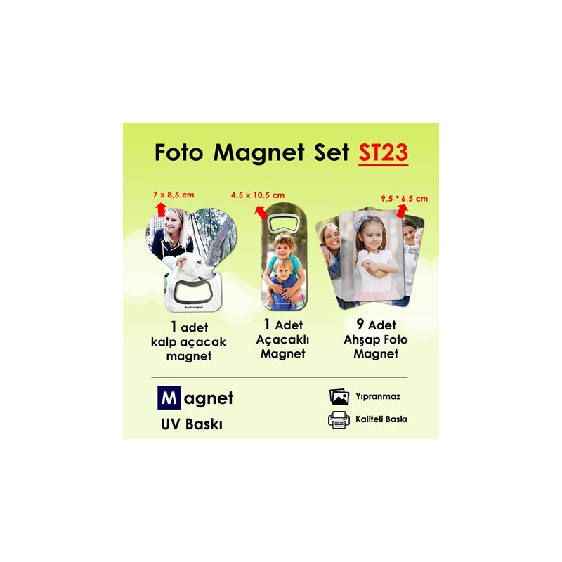Resimli Magnet Seti SET23
