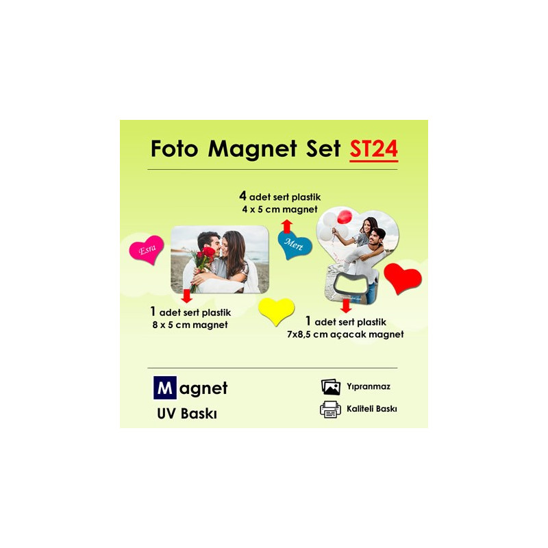 Resimli Magnet Seti SET24