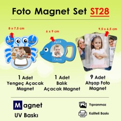 Resimli Magnet Seti SET28