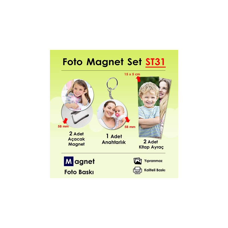 Resimli Magnet Seti SET31