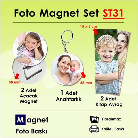 Resimli Magnet Seti SET31