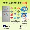 Resimli Magnet ve Ahşap Hayvanlar Seti SET33