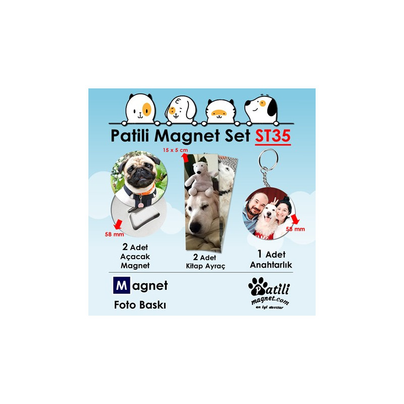 Patili Magnet Set ST35