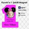 Fiyonk Temalı 1 Şeklinde Magnet
