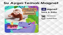 Su Aygırı Konseptli Safarili Magnet