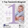 Erkek Bebek 1 Yaş Magneti
