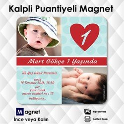 Kalpli Erkek Bebek  1 Yaş Magneti