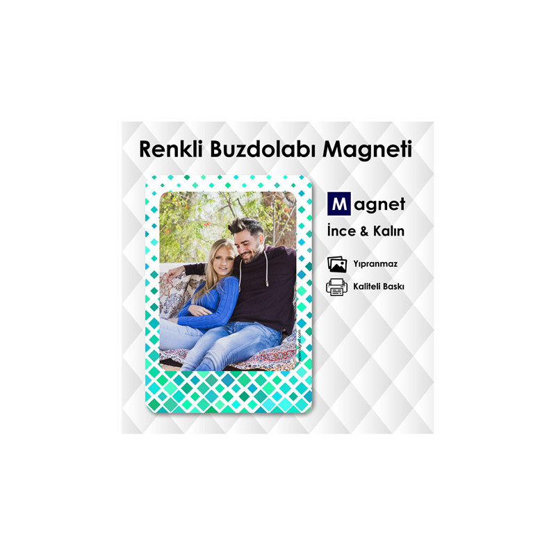 Resimli Magnet Dolap Süsü