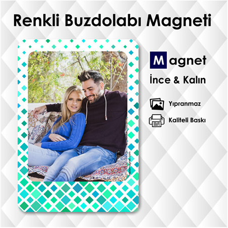 Resimli Magnet Dolap Süsü