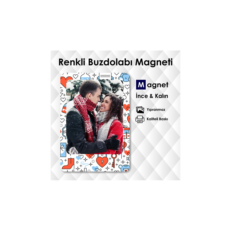 Hediyelik Resimli Magnet