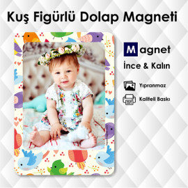 Kişiye Özel Fotoğraftan Magnet