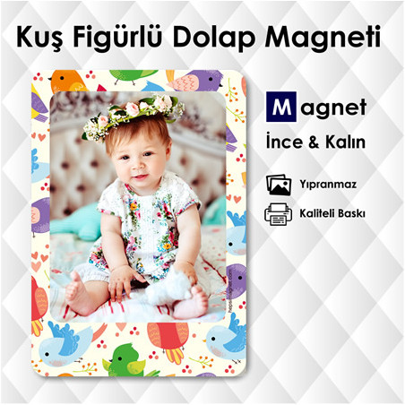 Kişiye Özel Fotoğraftan Magnet