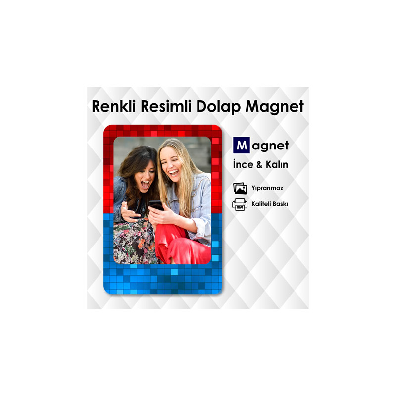 Renkli Fotoğraflı Magnetler