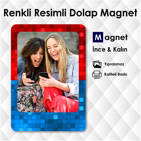 Renkli Fotoğraflı Magnetler