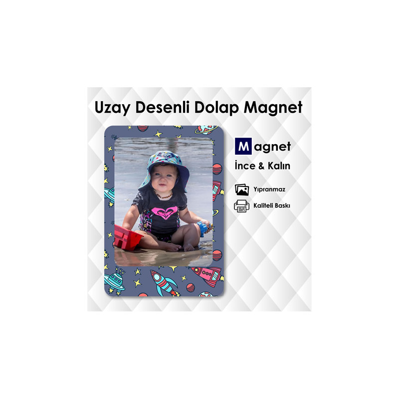 Bebek Resimli Magnet Tasarımları