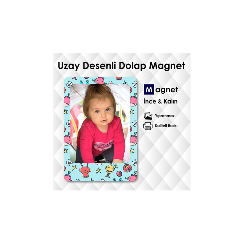 Resimli Bebek Magnet Örnekleri