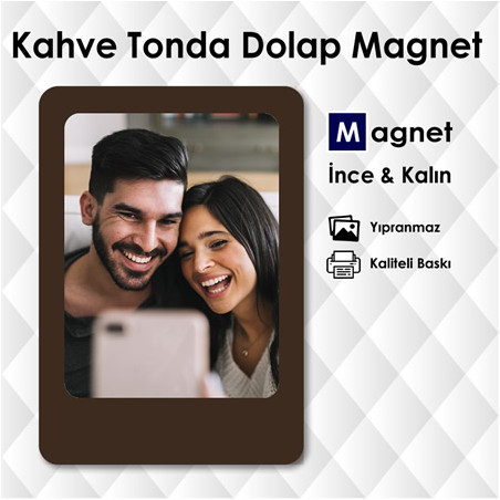 Kahve Tonlarda Resimli Dolap Süsü Kahve Tonlarda Resimli Dolap Süsü