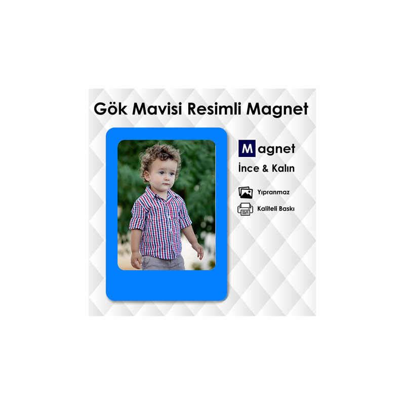 Gök Mavisi Dolap Üstü Süsleri