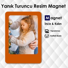 Yanık Turuncu Dolap Süsleri İsimli Resimli Model