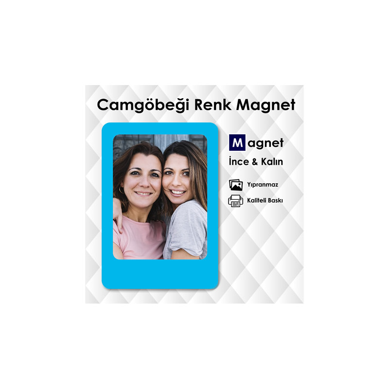 Camgöbeği Resimli Buzdolap Süsü Magneti