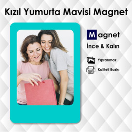 Kızıl Yumurta Mavisi Buzdolabı Magneti Fiyatları