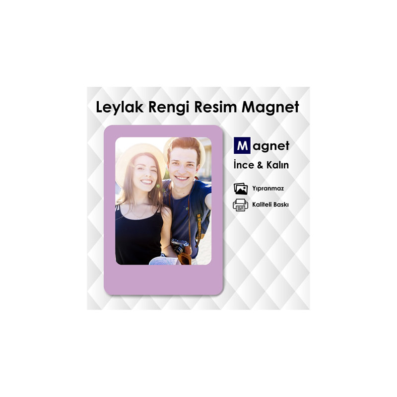 Leylak Rengi Büyükler İçin Magnet Örnekleri